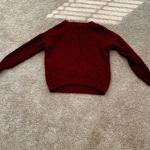 Small Burgundy sweater